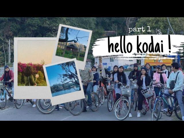 Kodai vlog | Part 1 | school trip to Kodaikanal 