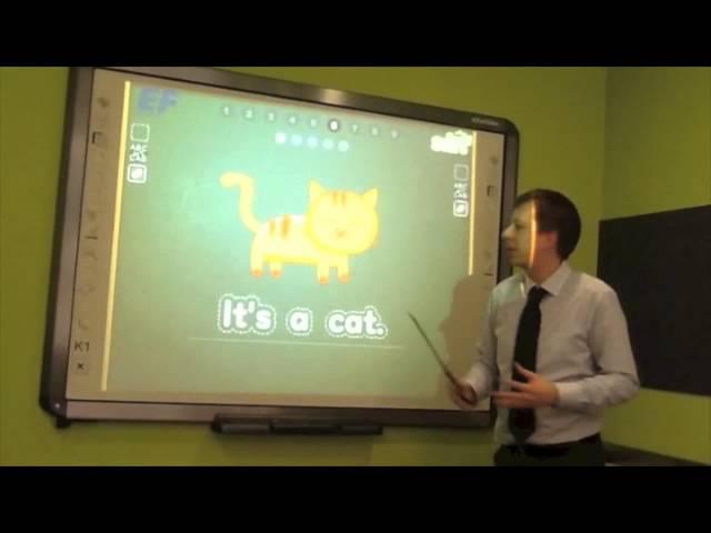 Interactive Whiteboard Demo - EF English First Dalian China