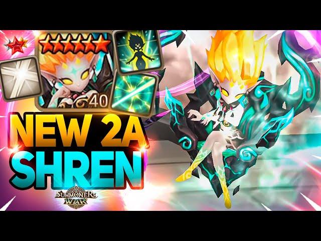 NEW 2A SHREN (Light High Elemental) - Summoners War