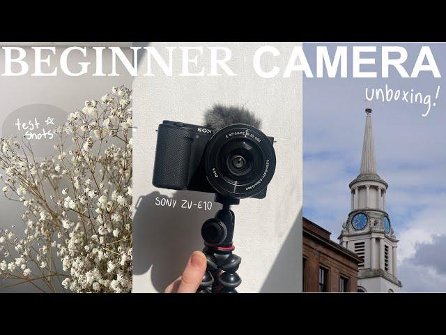 camera unboxing!  Sony ZV-E10 review & test shots