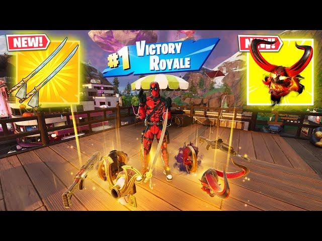 DEADPOOL (PEN & INK) vs 3 NEW MEDALLIONS & MYTHIC’S CHALLENGE (NEW! Fortnite Chapter 6 Season 1)