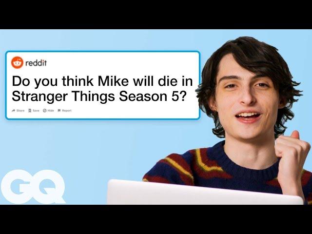 Finn Wolfhard Replies to More Fans on the Internet | Actually Me | GQ