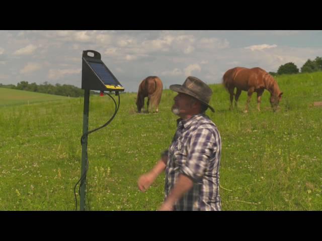 How to Install a Solar Fence Charger: Electric Fence 101 | Zareba®