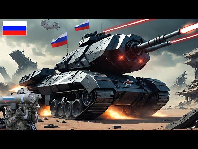 5 minutes ago! Russian turbo-powered laser tanks bombard Ukrainian air base - ARMA 3