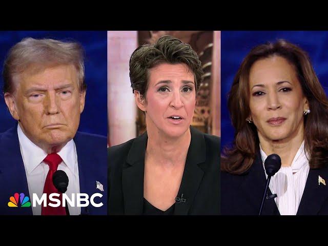 'Trump got destroyed': See Maddow and MSNBC panel instantly react to historic debate