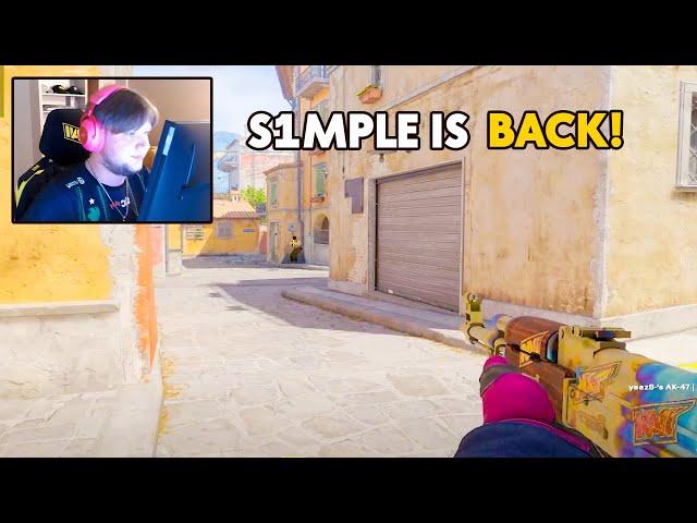 S1MPLE's Aim is Ready to come back! CS2 Highlights