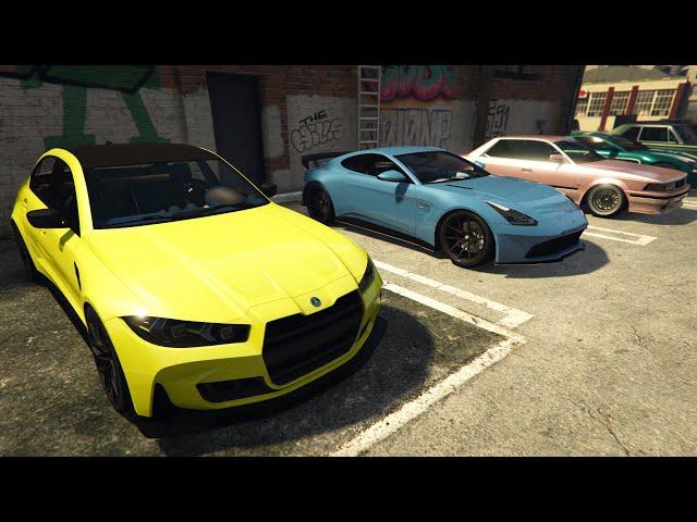 GTA 5 - MONEY FRONTS DLC CAR MEET Livestream & Events (PS5)