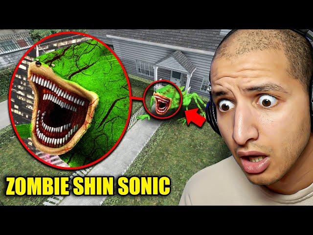 Drone Catches SHIN SONIC ZOMBIE Outside My House...