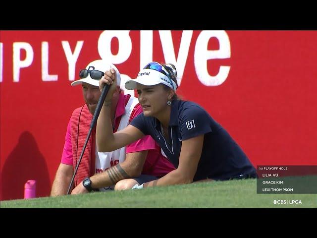 Lexi Thompson 2024 Meijer Classic Final Round All Televised Shots #lpga #golf