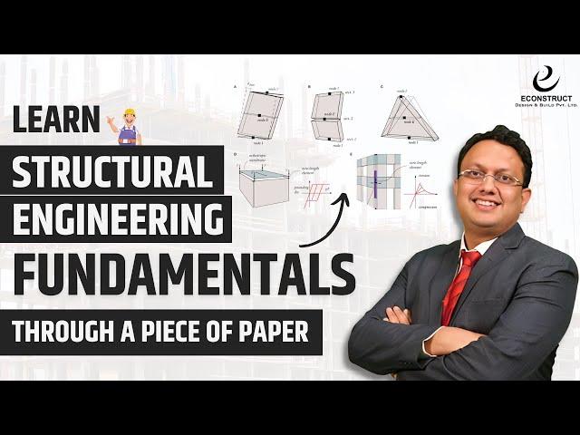 Learn Structural Engineering Fundamental through a Piece of Paper | Econstruct Design & Build