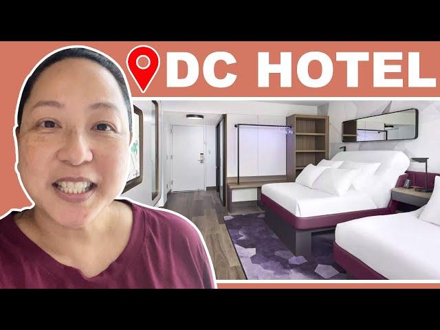 I Stayed in a MODERN Hotel in Washington DC ️