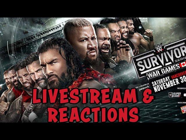 SURVIVOR SERIES 2024 (LIVESTREAM AND REACTIONS)