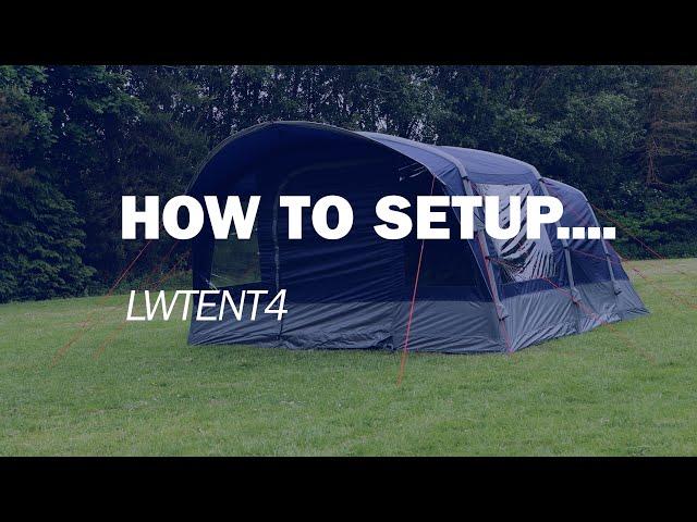 How to Setup your Leisurewize Tent LWTENT4