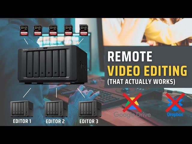 Work Flawlessly with Remote Video Editors: FINALLY. My NAS Storage Workflow for Video Production!