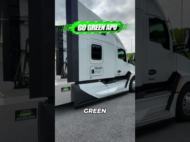 Electric APUs Need Sunshine — Go Green APU Works Anytime, Anywhere