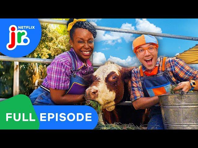 Farmers  FULL EPISODE | Blippi's Job Show | Netflix Jr