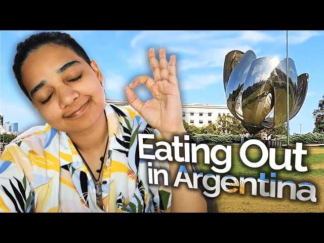 Eating Out in Buenos Aires | Is it Expensive? - BA Vlog