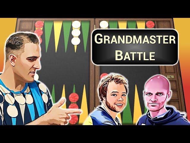 Backgammon GRANDMASTERS Rebelo vs Sorensen in an EPIC Battle! 