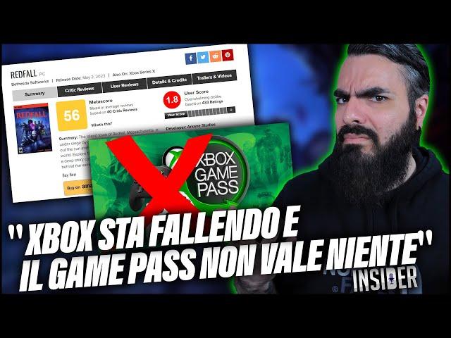 "XBOX STA FALLENDO E IL GAME PASS NON VALE NIENTE" | #insider