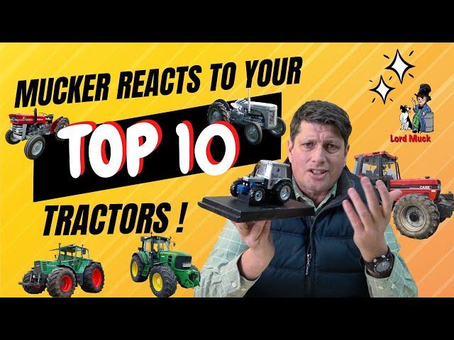 MUCKER REACTS TO YOUR TRACTORS !