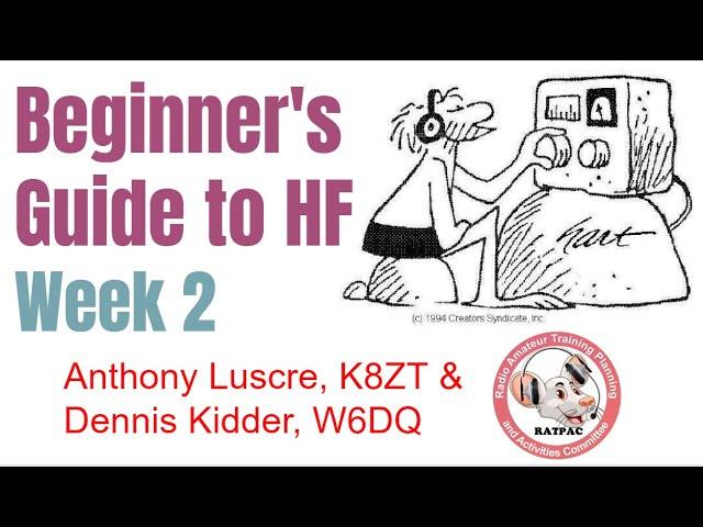 Beginner's Guide to HF Amateur Radio- Week 2- HF Radios & Antennas
