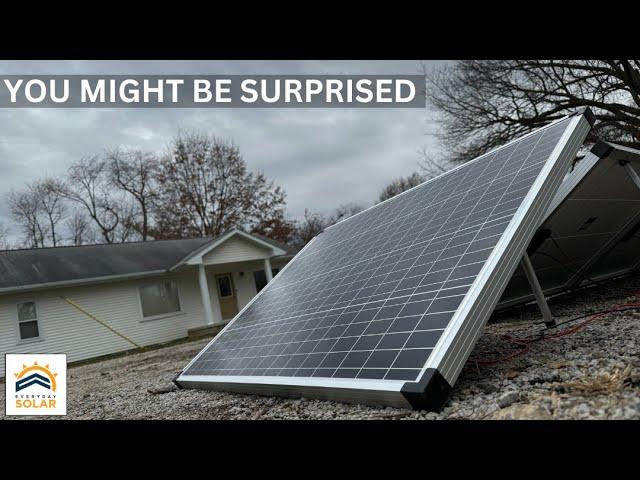 What Do Solar Panels Produce On Cloudy Days