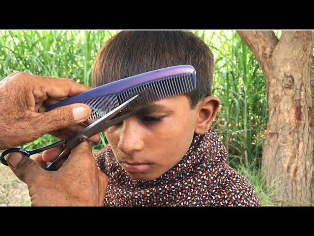 ASMR Fast & Sleep Hair Cutting With Barber Old [SHAMS ASMR]