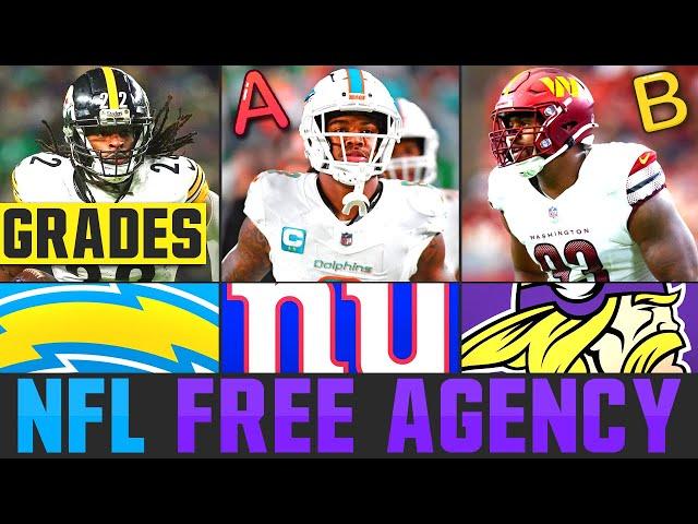 2025 NFL Free Agency Signing Grades | NFL Free Agency Winners & Losers