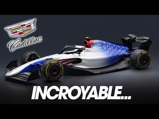  QUOI ?! Cadillac débarque en Formule 1 avec un projet de fou !