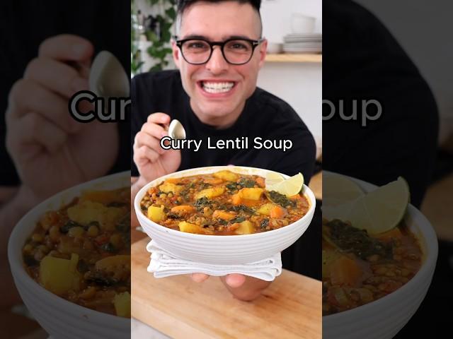 Curry Lentil Soup in 30 mins