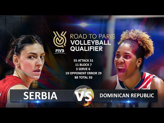 Serbia vs Dominican Republic | Women's OQT 2023