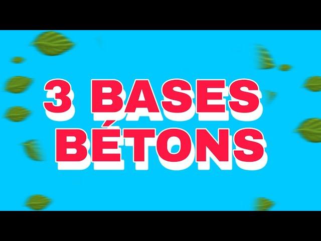 PRONOSTIC QUINTÉ + 3 BASES EN BÉTONS