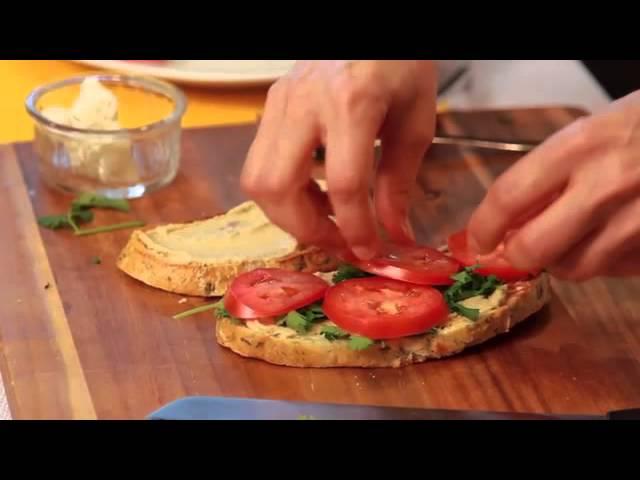 Shahla's Kitchen: Healthy Sandwich