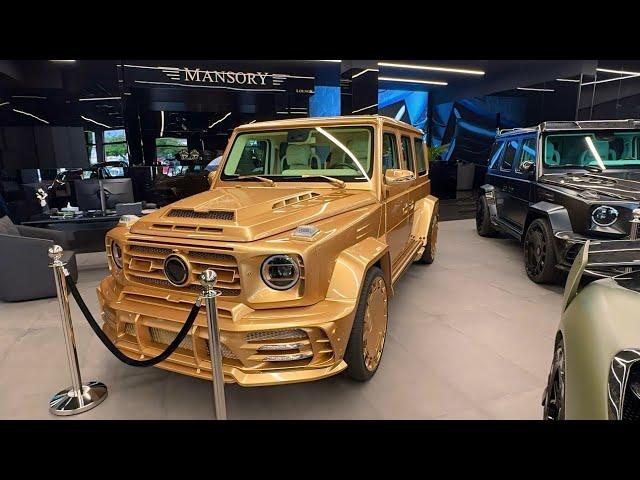 Dubai MANSORY Supercar Showroom  Most Expensive Limited Edition Supercars [ 4K ]