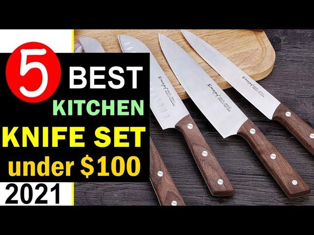 Best Kitchen Knife Set  2021  Top 5 Best Kitchen Knife Set under $100 [REVIEW]