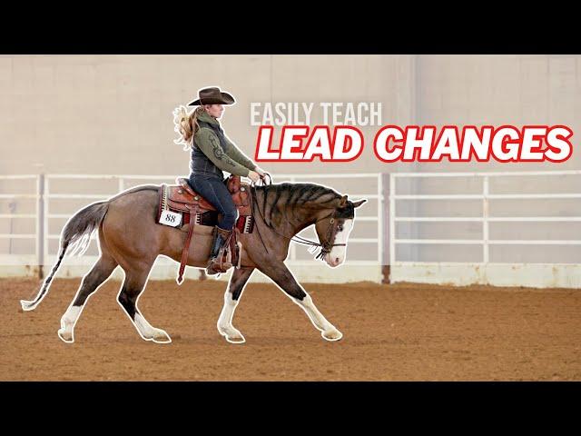 Teach the flying LEAD CHANGE (Step-by-Step guide)