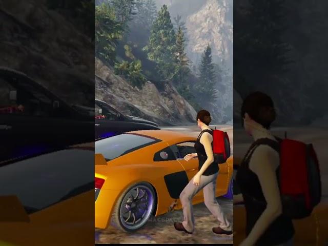A Lost Girl Asking for help to Trevor Phillips at Hillside | Grand Theft Auto 5 | Macspace Gameplay