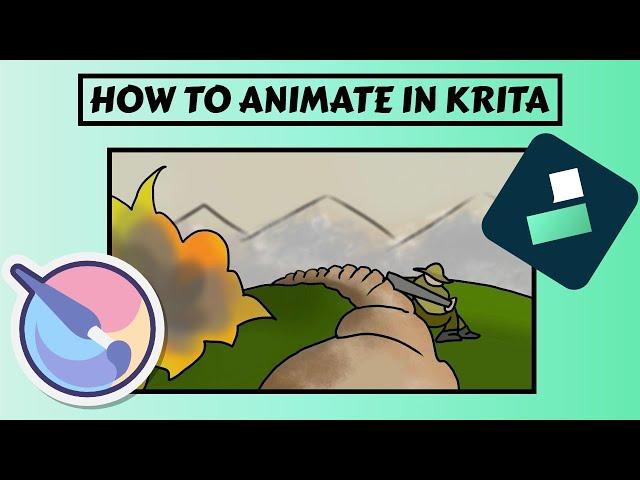 BEGINNER KRITA ANIMATION TUTORIAL