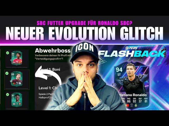 NEUER EVOLUTION GLITCH SBC FUTTER UPGRADE FÜR RONALDO SBC? NEUE LEAKS  COINS MACHEN FC 25 TIPPS