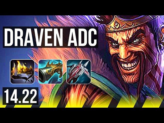 DRAVEN & Wukong vs SAMIRA & Blitzcrank (ADC) | KR Grandmaster | 14.22