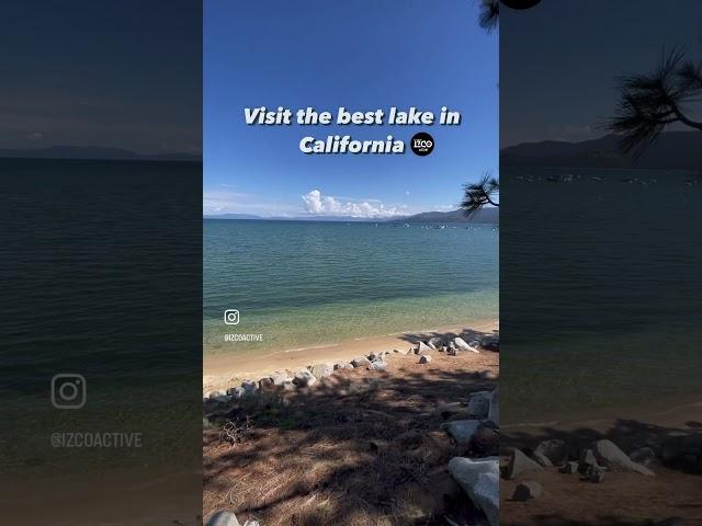 LAKE TAHOE. Did you know that Lake Tahoe border California and Nevada?