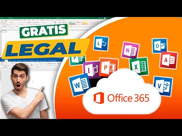  Cómo Tener OFFICE 365 GRATIS COMPLETO para SIEMPRE 2023 | Word, Excel, PowerPoint Legal