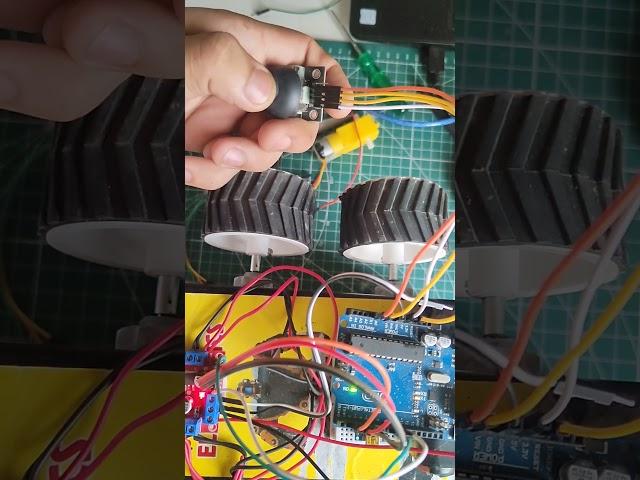 #arduinoproject #electronicsproject #joystick #motor #motorcontroller #speedcontrol #learning