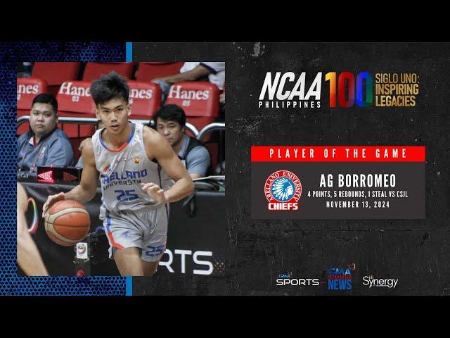 Player of the Game - AG Borromeo vs Letran | NCAA Season 100