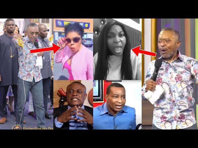 ASU! Rev Owusu Bempah Cµrse Afia Schwar, Maame Ngege, Chairman Wontumi & Maurice Ampaw over.........