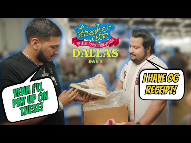 CASHING OUT GRAILS AT SNEAKERCON DALLAS 2023 DAY 2!! *YOU WON’T BELIEVE WHAT WE GOT*