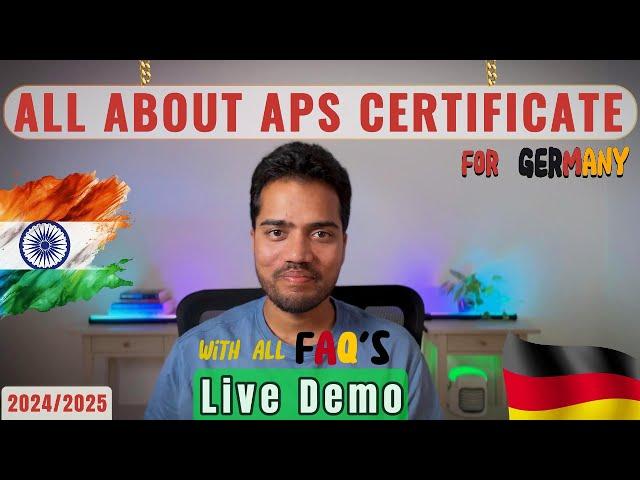 Episode 10: APS Certificate Application Live Demo for Germany with all FAQ's | 2024/2025