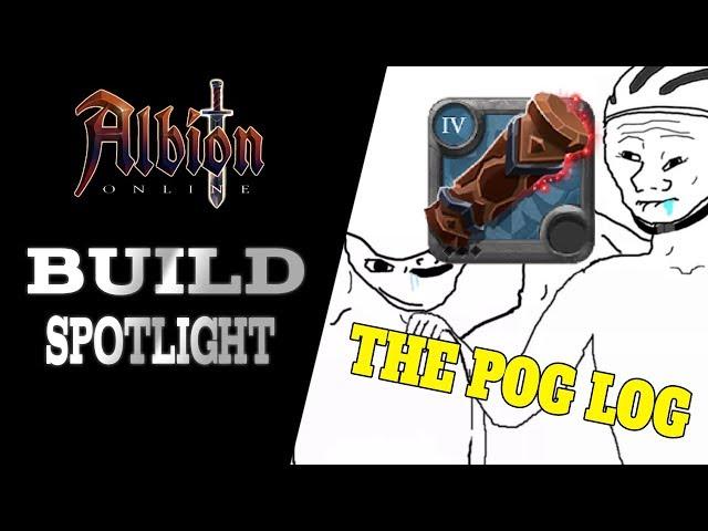 Albion Online | Build Spotlight | The Pog Log - Anti Ganker 1v3 1v4 1v5+ (8 Min Clap Montage)