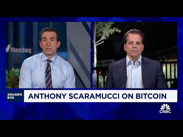 Don't see bitcoin as a store of value today, says SkyBridge 's Anthony Scaramucci