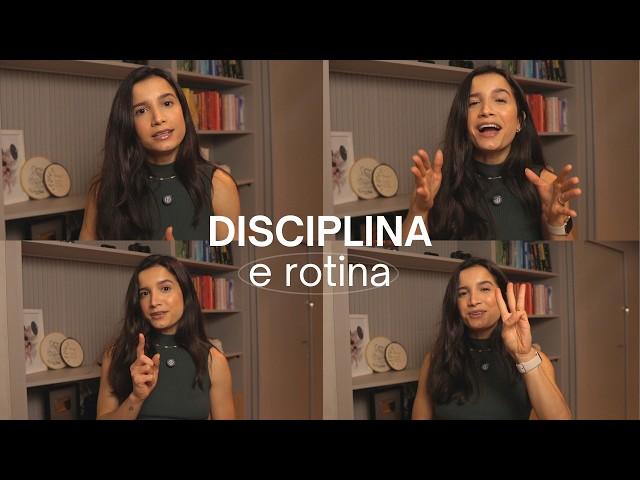 7 MINUTOS E 3 DICAS DE DISCIPLINA E ROTINA | É pra começar agora!